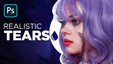 Create REALISTIC Tears in Photoshop +FREE Brushes!