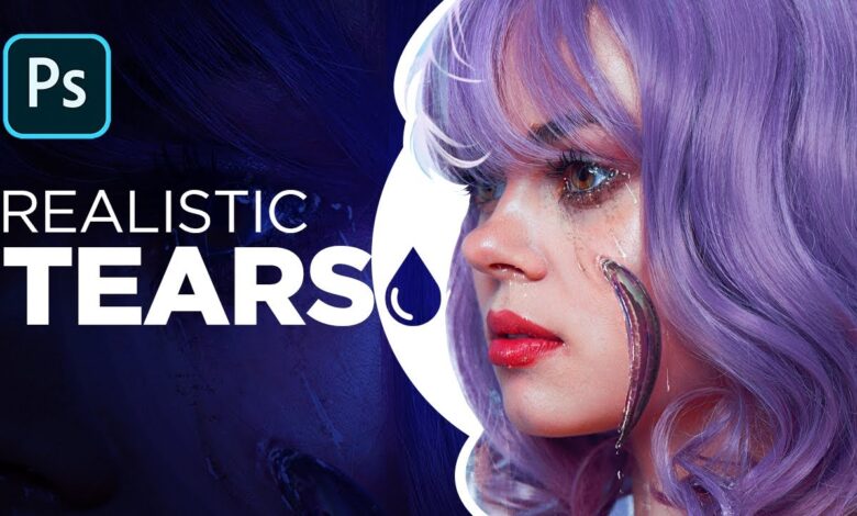 Create REALISTIC Tears in Photoshop +FREE Brushes!