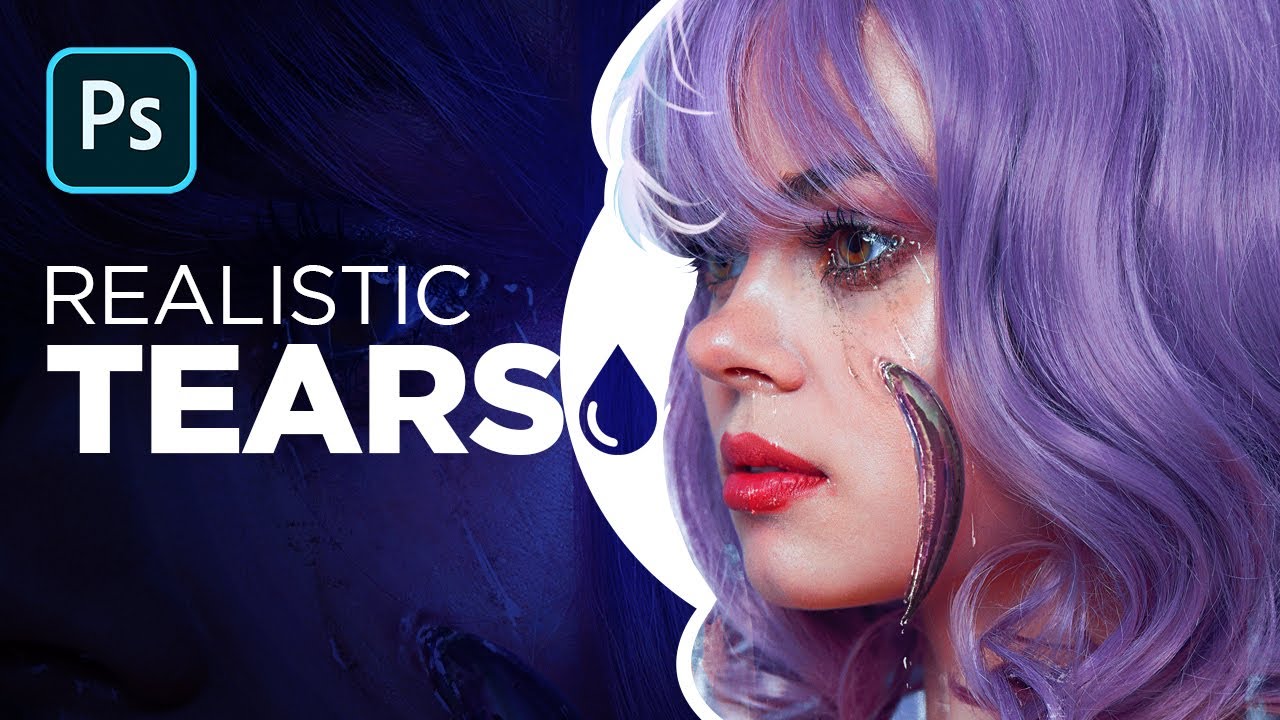 Create REALISTIC Tears in Photoshop +FREE Brushes!